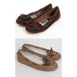 NWOT Lot Of 2 Pair Women's Moccasins-size 6 (Union